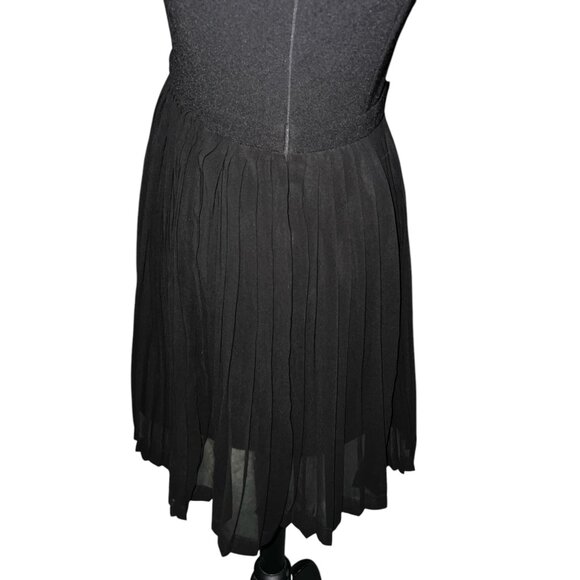 Altard State Womens Black Pleated A-Line Dress Size Medium - Picture 8 of 16
